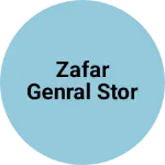 Business logo of Zafar genral stor