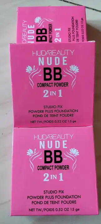 Hudabeauty Mude BB 2IN1 Compact powder uploaded by business on 2/16/2023