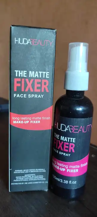 Hudabeauty Matte Fixer spray uploaded by Ashra's Beauty Town on 2/16/2023