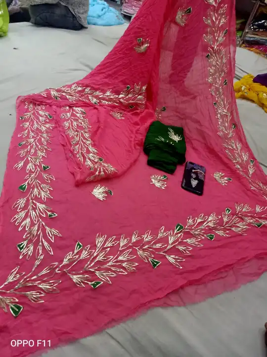 Beautiful gotta work saree  uploaded by FASHION MART on 2/16/2023
