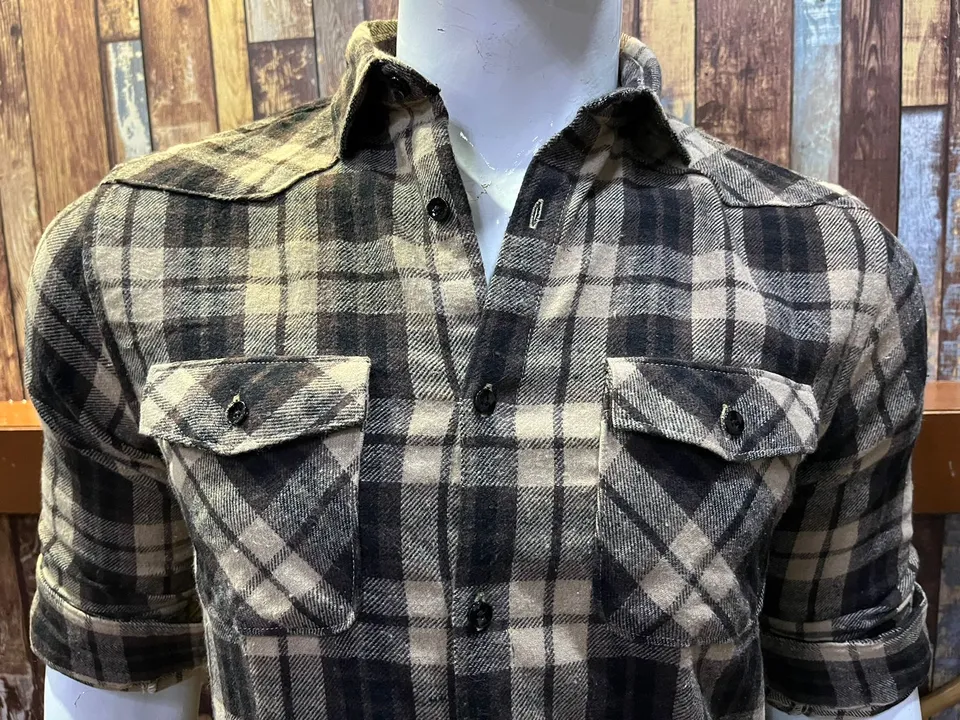 *💯% Original Branded Men’s Premium Quality Full Sleeves Double Packet Checks Shirts*

Brand:*BOTTOM uploaded by CR Clothing Co.  on 2/16/2023