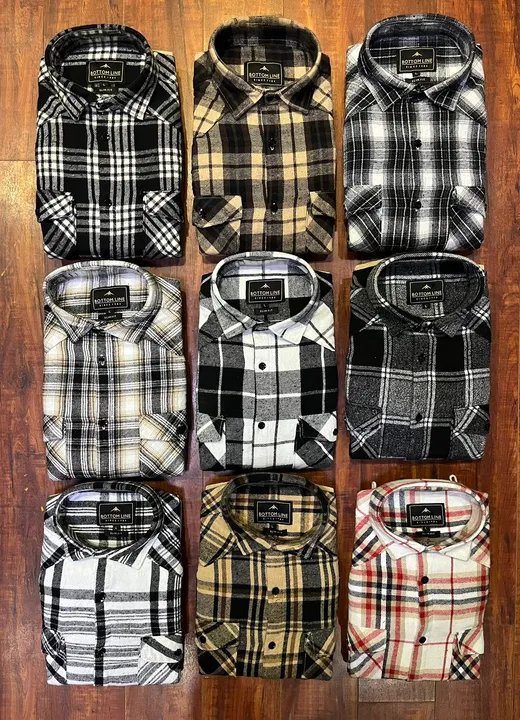 *💯% Original Branded Men’s Premium Quality Full Sleeves Double Packet Checks Shirts*

Brand:*BOTTOM uploaded by CR Clothing Co.  on 2/16/2023