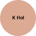 Business logo of K hol