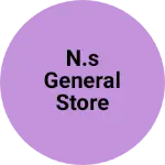 Business logo of N.S General store