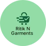 Business logo of Ritik n garments