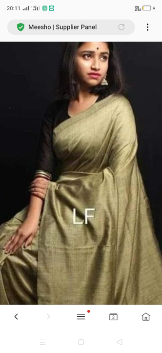 Cotton hand loom saree uploaded by Asexzim on 2/17/2023