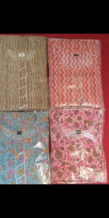 New cotton suit with dupatta  uploaded by Kanishka collection on 5/23/2024