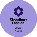 Business logo of Choudhury fashion