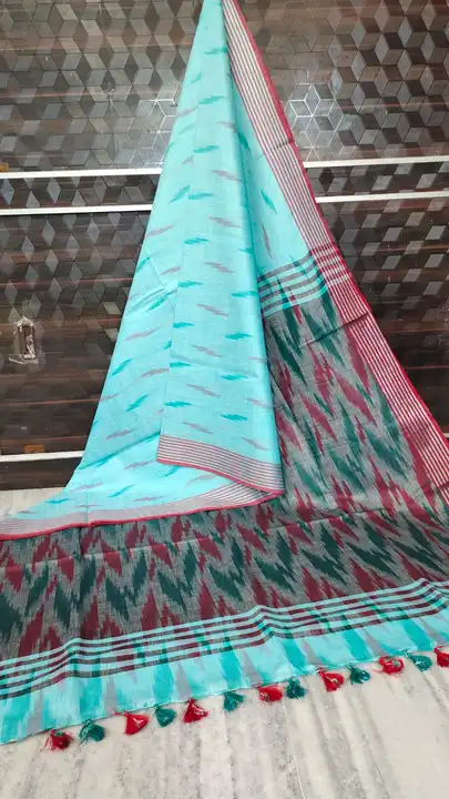 Ikat sarees  uploaded by A R FABRICS on 2/17/2023