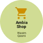 Business logo of Ambia shop