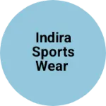 Business logo of Indira sports wear