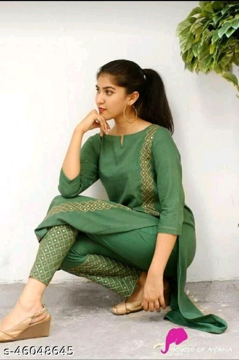 Aakarsha Fabulous Women Kurta Sets*
Kurta Fabric: Rayon
Bottomwear  uploaded by Shopping deals  on 2/17/2023