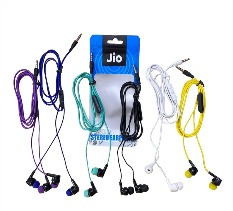 Jio earphones  uploaded by Manvi mobile accessories on 5/29/2024
