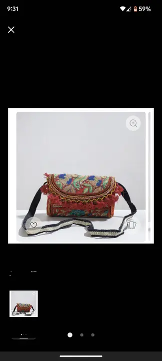 Post image I want 10 pieces of Kashmiri Embroidery Bags at a total order value of 5000. Please send me price if you have this available.