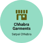 Business logo of Chhabra garments
