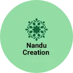Business logo of Nandu creation