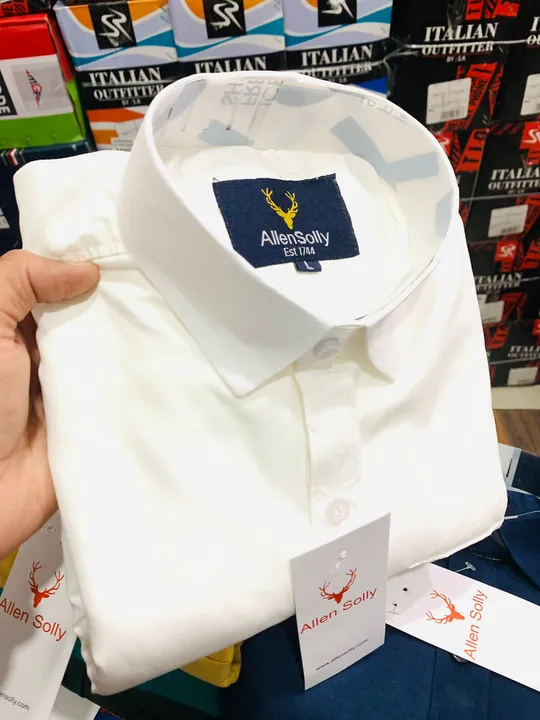 Men's Plain Shirt uploaded by Jai Mata Di Garments on 2/17/2023
