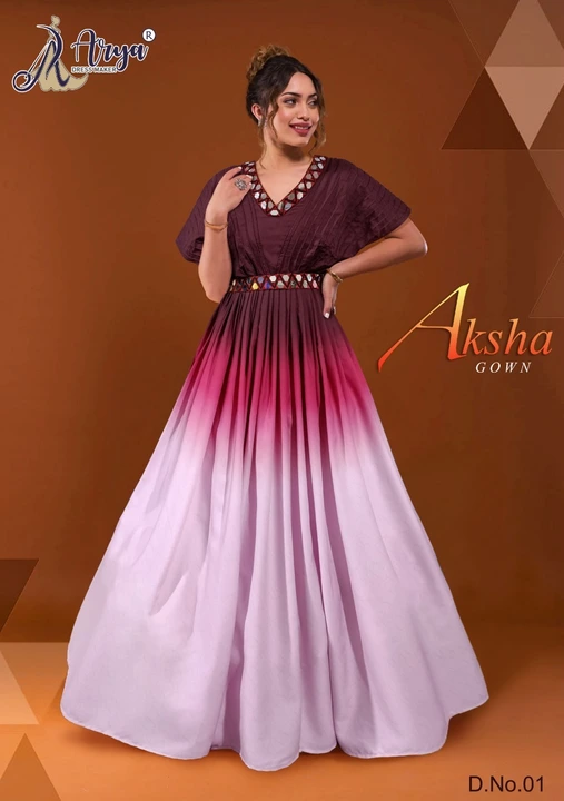 Gown uploaded by Divya Fashion on 2/17/2023