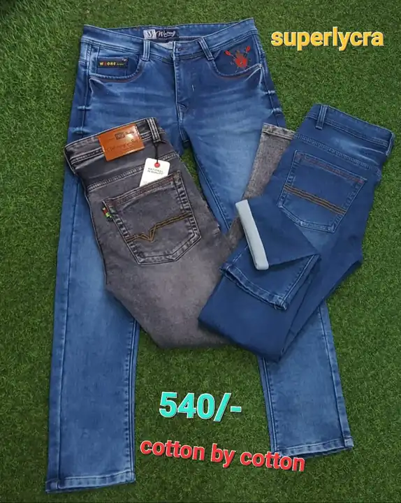 Men denim jeans  uploaded by Puneet Collection on 2/17/2023