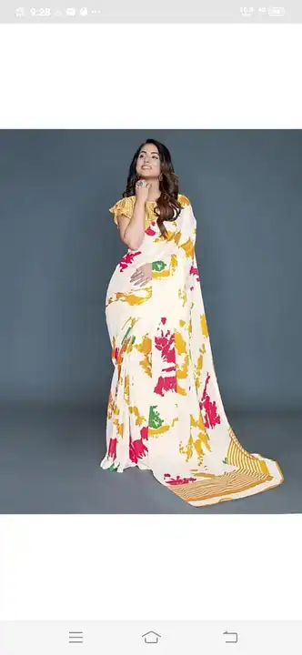 Mg saree uploaded by Divya Fashion on 2/17/2023