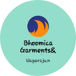Business logo of Bhoomica garments& textiles.