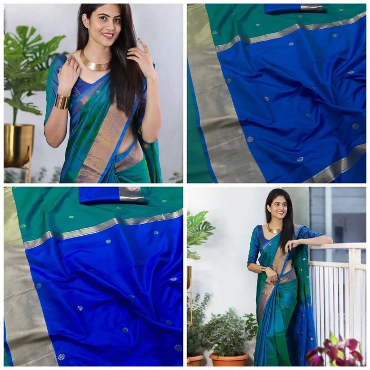 Hey guys do you want to saree so please DM 💬me and order now  uploaded by Dhananjay Creations Pvt Ltd. on 2/17/2023