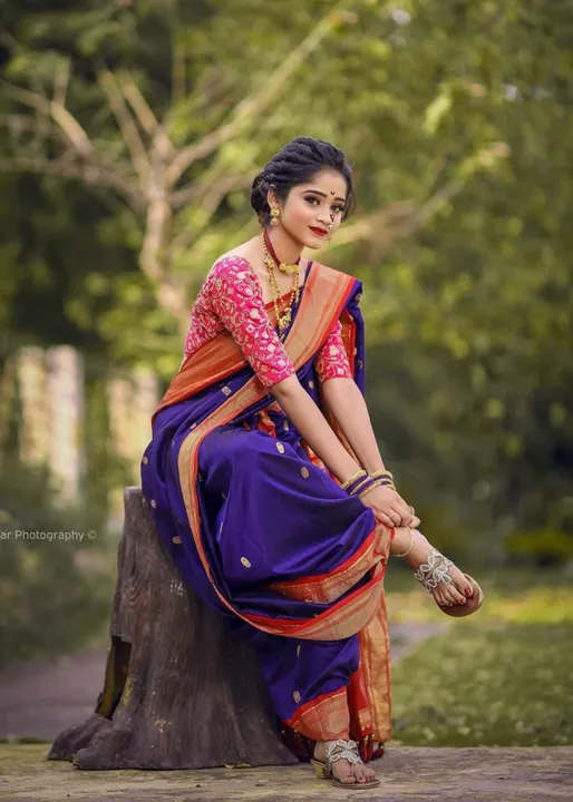Beautiful padmavat saree  uploaded by Dhananjay Creations Pvt Ltd. on 2/17/2023