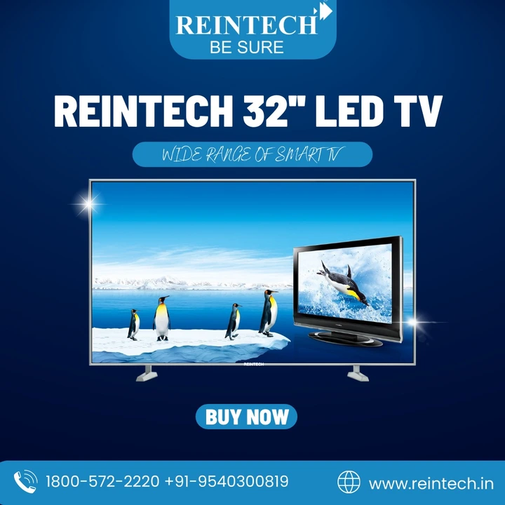 Reintech 32 inch Smart LED TV's  uploaded by Reintech Electronics Pvt Ltd. on 2/17/2023