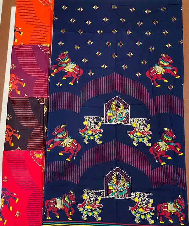 Gujri nighty fabric 2.90 mtr cut pic  uploaded by Angels city fashion fabric on 2/17/2023