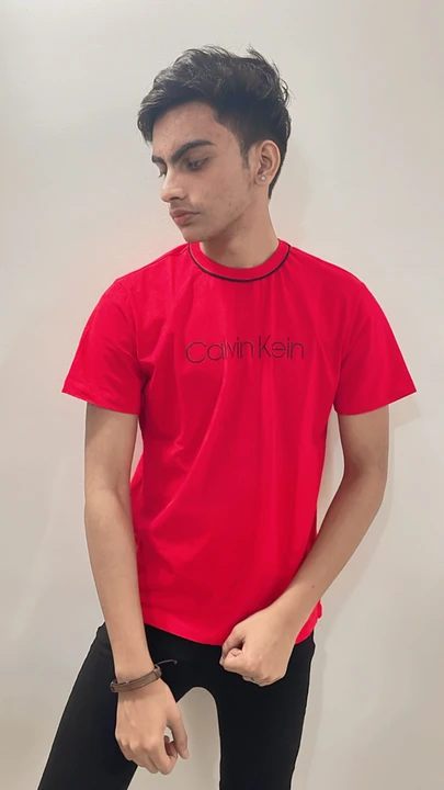Men's CK printed round neck t-shirts  uploaded by Lpad creation on 2/17/2023