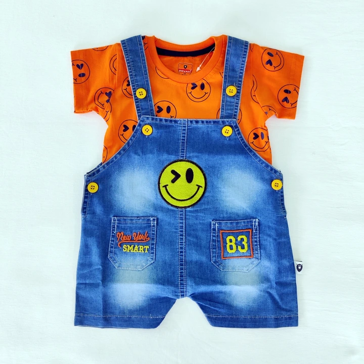Kids Denium Dungarees  uploaded by business on 2/17/2023
