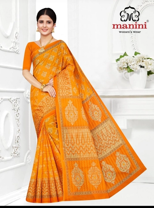 Premium Cotton printed designer Saree  uploaded by Vikas Marketing  on 2/17/2023
