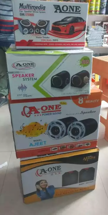 Post image I want 10 pieces of Need speaker column  at a total order value of 5000. Please send me price if you have this available.