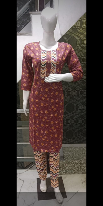 Product image with price: Rs. 300, ID: kurti-pant-set-9d244765