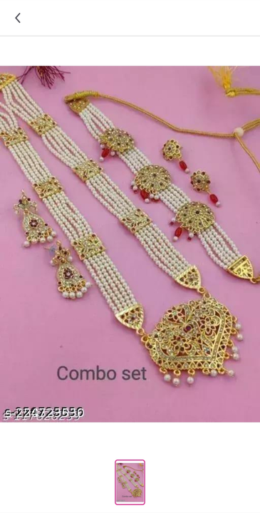 ROYAL AND ETHNIC MOON STAR  RANI HAAR AND CHOKER  uploaded by business on 2/17/2023