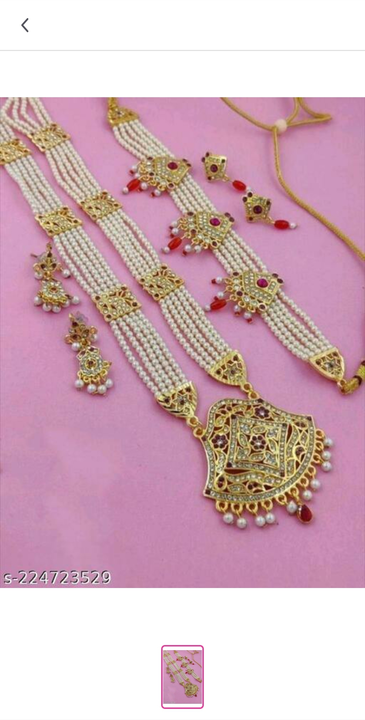 ROYAL AND ETHNIC RANI HAAR AND CHOKER uploaded by business on 2/17/2023