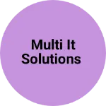 Business logo of Multi it solutions