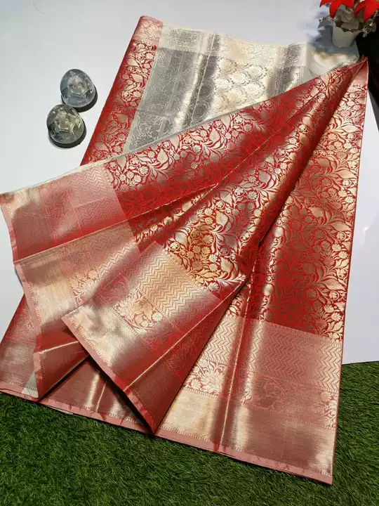 Banarasi Taffeta Soft Silk Saree, Cash On Delivery Available  uploaded by business on 2/17/2023