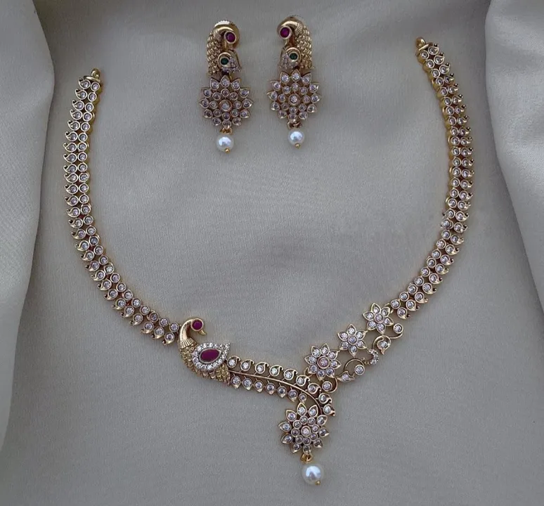 Diamond necklace  uploaded by New Trendzz on 2/17/2023