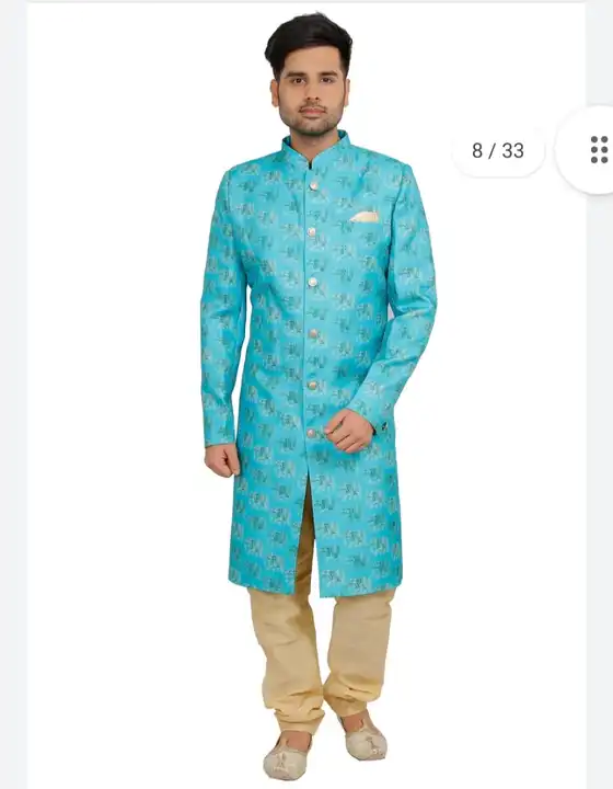 Product image of THE DEAL WITH BENEFITS

*SINGLE SINGLE SURPLUS INDO WESTERN* 

SIZE= ADULT 

MIN ORDER=50 PIECES

*R, price: Rs. 700, ID: the-deal-with-benefits-single-single-surplus-indo-western-size-adult-min-order-50-pieces-r-97de68b0