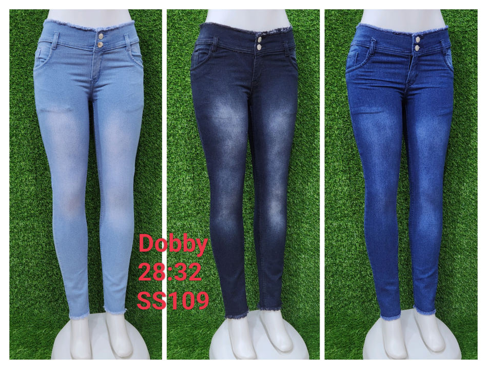 Ladies jeans uploaded by Swastik Sales on 6/3/2024
