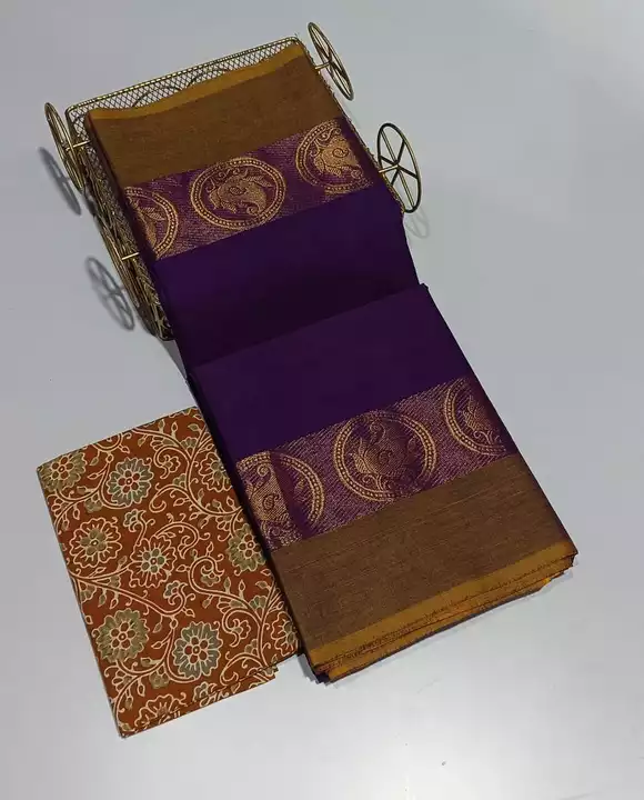 Chettinad cotton sarees uploaded by Handloom COTTONs on 2/18/2023
