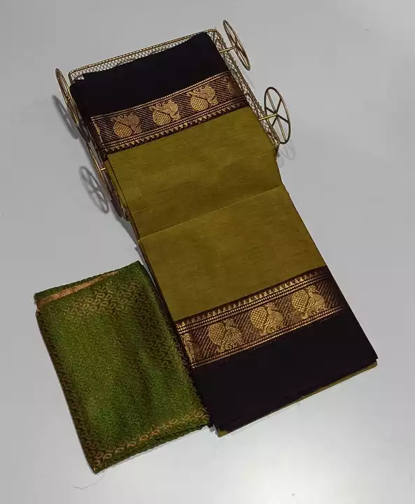 Chettinad cotton sarees  uploaded by Handloom COTTONs on 2/18/2023