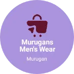 Business logo of Murugans men's wear