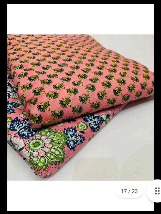 Cotton printed fabric  uploaded by Chouhan fashion on 5/31/2024