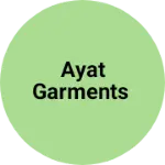 Business logo of Ayat garments
