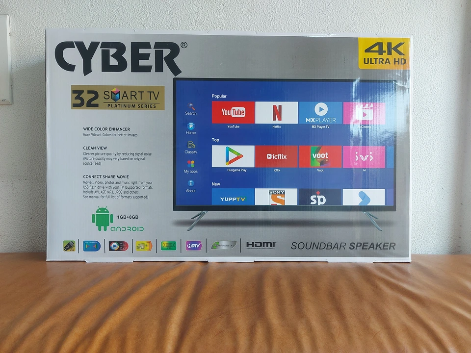 Cyber android LED tv uploaded by business on 2/18/2023