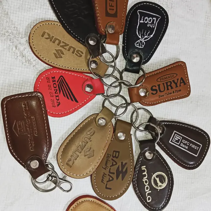 Pure Leather Keychains uploaded by TASSHAK ENTERPRISES on 2/18/2023