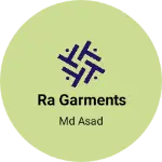 Business logo of RA garments