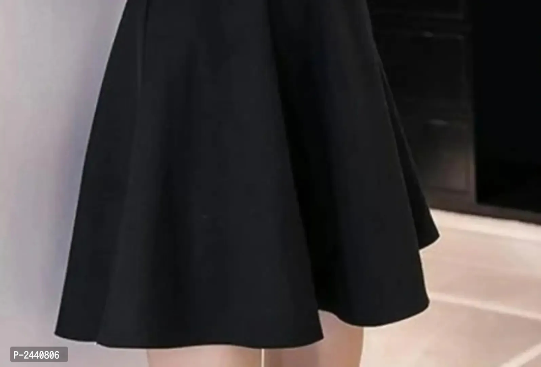 
Women Black Plain Net Short Dress uploaded by wholsale market on 2/18/2023